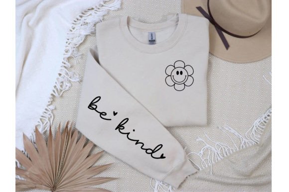 Be Kind Sleeve, Sleeve SVG T-Shirt Designs