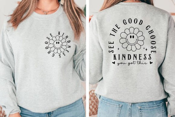 Choose Kindness SVG for T-Shirt Designs