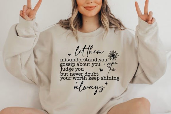Positive Svg, Wildflower SVG for T-Shirt Designs